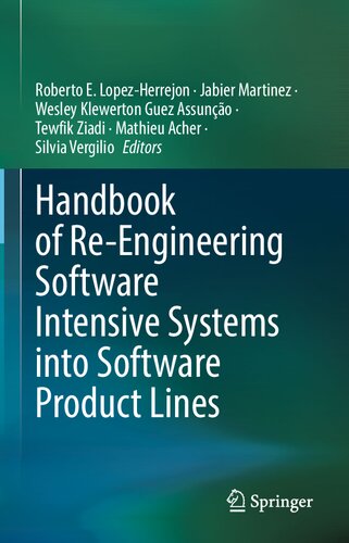 Handbook of Re-Engineering Software Intensive Systems into Software Product Lines (PDF/EPUB Version)
