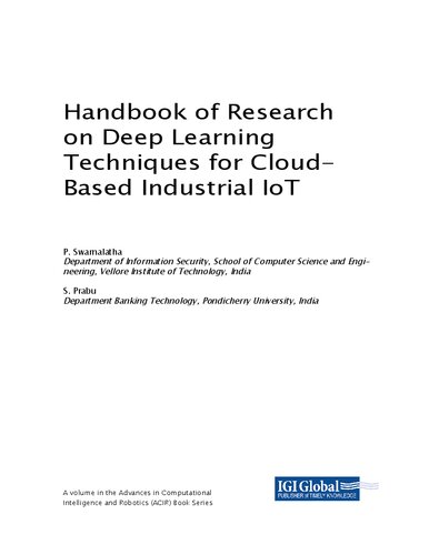 Handbook of Research on Deep Learning Techniques for Cloud-Based Industrial IoT [Team-IRA] (PDF/EPUB Version)
