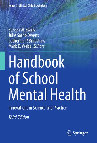 Handbook of School Mental Health: Innovations in Science and Practice (PDF/EPUB Version)
