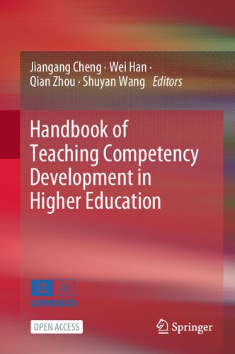 Handbook of Teaching Competency Development in Higher Education (PDF/EPUB Version)
