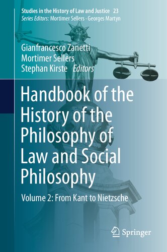 Handbook of the History of the Philosophy of Law and Social Philosophy: Volume 2: From Kant to Nietzsche (PDF/EPUB Version)
