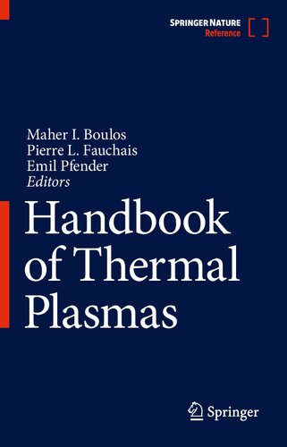 Handbook of Thermal Plasmas (PDF/EPUB Version)
