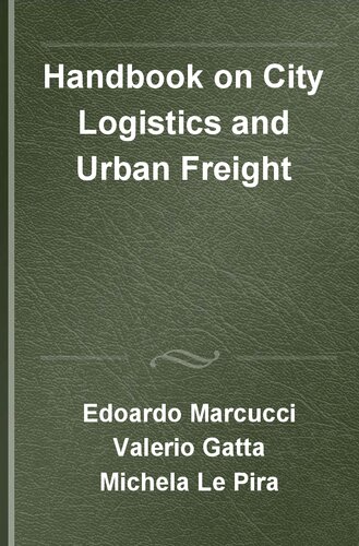 Handbook on City Logistics and Urban Freight (PDF/EPUB Version)
