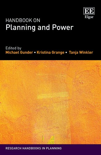 Handbook on Planning and Power (Research Handbooks in Planning series) (PDF/EPUB Version)
