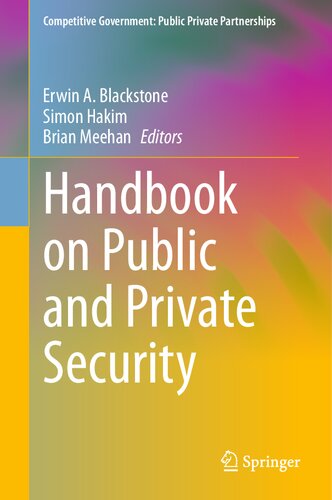 Handbook on Public and Private Security (Competitive Government: Public Private Partnerships) (PDF/EPUB Version)
