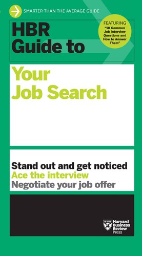 HBR Guide to Your Job Search (PDF/EPUB Version)