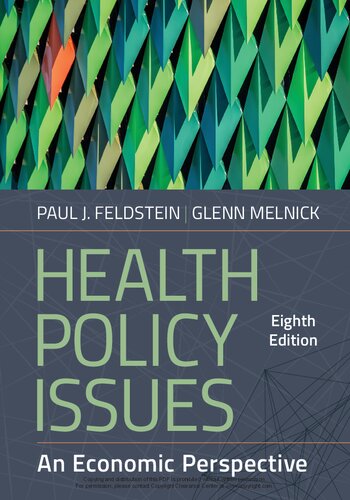 Health Policy Issues: An Economic Perspective (PDF/EPUB Version)
