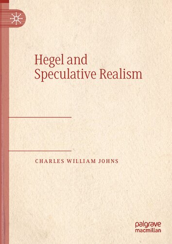 Hegel and Speculative Realism (PDF/EPUB Version)
