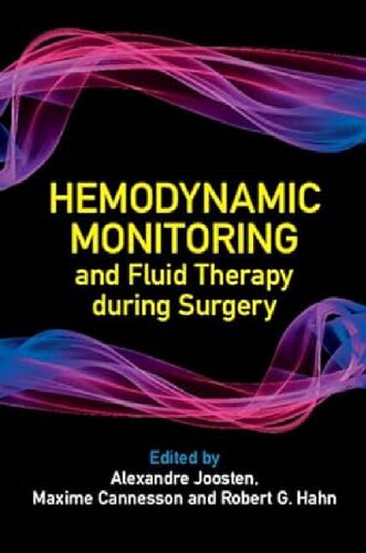 Hemodynamic Monitoring and Fluid Therapy during Surgery (PDF/EPUB Version)