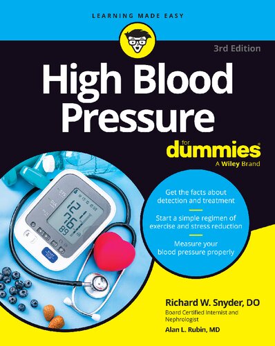 High Blood Pressure For Dummies (PDF/EPUB Version)