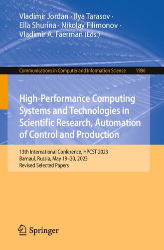High-Performance Computing Systems and Technologies in Scientific Research, Automation of Control and Production (Communications in Computer and Information Science) (PDF/EPUB Version)