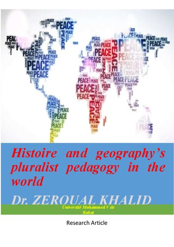 Histoire and geography’s pluralist pedagogy in the world (PDF/EPUB Version)
