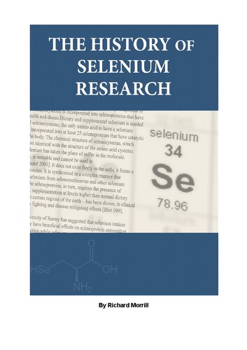 History of Selenium Research (PDF/EPUB Version)