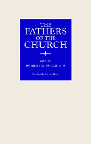 Homilies on Psalms 36-38 (Fathers of the Church Patristic Series) (PDF/EPUB Version)
