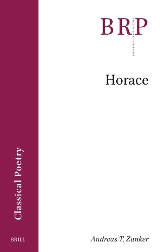 Horace (Brill Research Perspectives in Classical Poetry) (PDF/EPUB Version)