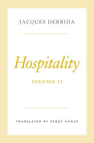 Hospitality, Volume II (PDF/EPUB Version)