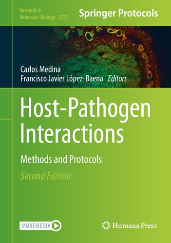 Host-Pathogen Interactions. Methods and Protocols (PDF/EPUB Version)
