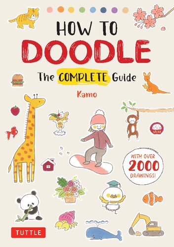How to Doodle: The Complete Guide (With Over 2000 Drawings) (PDF/EPUB Version)
