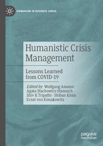 Humanistic Crisis Management: Lessons Learned from COVID-19 (PDF/EPUB Version)
