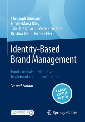 Identity-Based Brand Management: Fundamentals?Strategy?Implementation?Controlling (PDF/EPUB Version)
