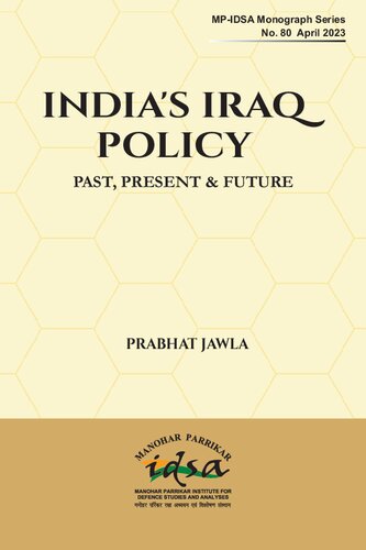 India's Iraq Policy: Past, Present, & Future (PDF/EPUB Version)
