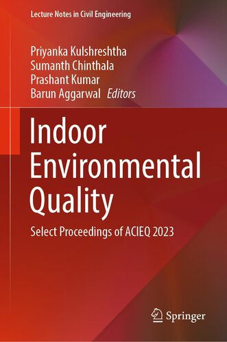 Indoor Environmental Quality: Select Proceedings of ACIEQ 2023 (PDF/EPUB Version)
