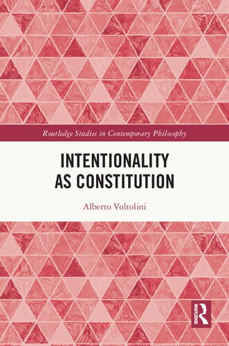 Intentionality as Constitution (PDF/EPUB Version)