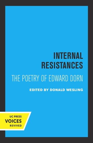 Internal Resistances: The Poetry of Edward Dorn (PDF/EPUB Version)
