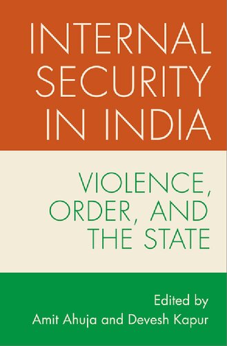 Internal Security in India: Violence, Order, and the State (PDF/EPUB Version)
