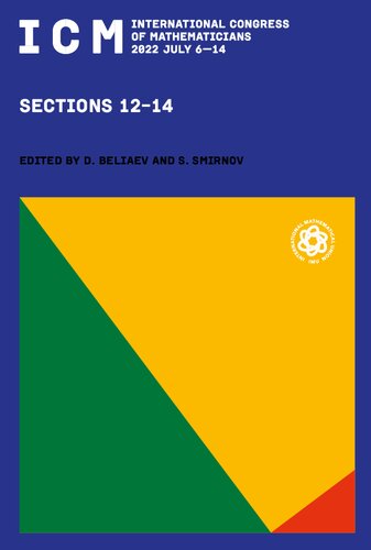 International Congress of Mathematicians 2022 July 6–14 Proceedings: Sections 12-14 (PDF/EPUB Version)
