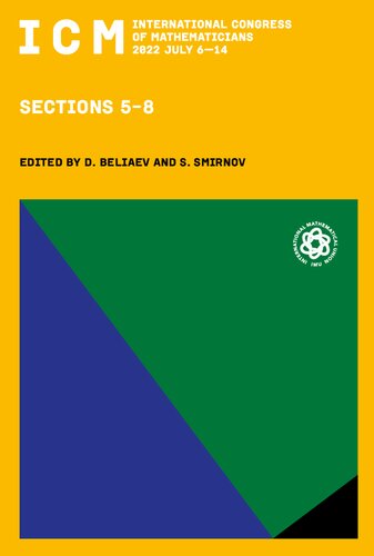 International Congress of Mathematicians 2022 July 6–14 Proceedings: Sections 5-8 (PDF/EPUB Version)
