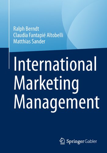 International Marketing Management (PDF/EPUB Version)
