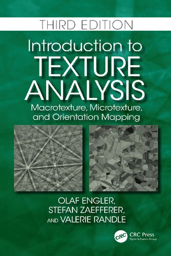 Introduction to Texture Analysis: Macrotexture, Microtexture, and Orientation Mapping (PDF/EPUB Version)