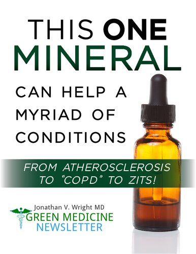 Iodine : Mineral can help myriad of conditions from Atherosclerosis to COPD to Zits (PDF/EPUB Version)
