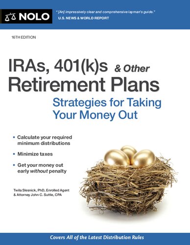 IRAs, 401(k)s & Other Retirement Plans: Strategies for Taking Your Money Out [Team-IRA] (True PDF) (PDF/EPUB Version)

