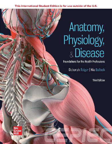 ISE Anatomy, Physiology, & Disease: Foundations for the Health Professions [True PDF by Team-IRA] (PDF/EPUB Version)
