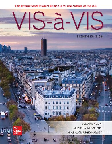 ISE Vis-a-vis: Beginning French (Student Edition) (PDF/EPUB Version)

