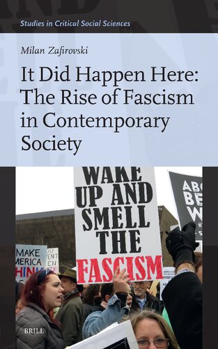 It Did Happen Here: The Rise of Fascism in Contemporary Society (The Studies in Critical Social Sciences, 247) (PDF/EPUB Version)
