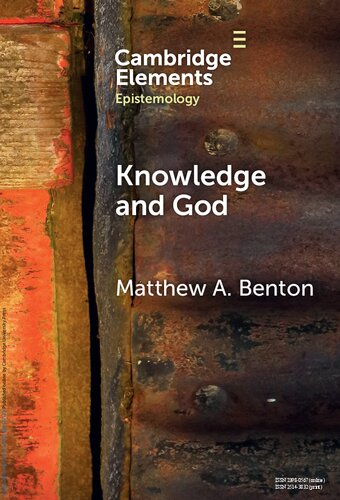 Knowledge and God (PDF/EPUB Version)