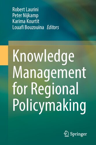Knowledge Management for Regional Policymaking (PDF/EPUB Version)
