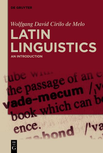 Latin Linguistics: An Introduction (PDF/EPUB Version)
