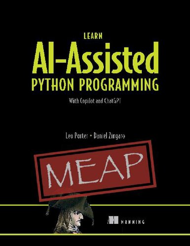 Learn AI-Assisted Python Programming (MEAP V01) (PDF/EPUB Version)
