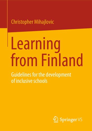 Learning from Finland: Guidelines for the development of inclusive schools (PDF/EPUB Version)
