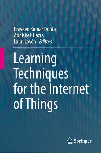 Learning Techniques for the Internet of Things (PDF/EPUB Version)