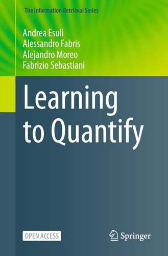 Learning to Quantify (PDF/EPUB Version)
