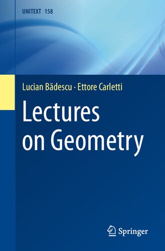 Lectures on Geometry (PDF/EPUB Version)