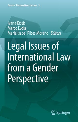 Legal Issues of International Law from a Gender Perspective (PDF/EPUB Version)
