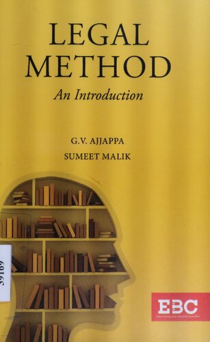 Legal Method: An Introduction (PDF/EPUB Version)

