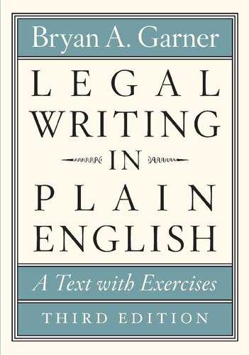 Legal Writing in Plain English (PDF/EPUB Version)

