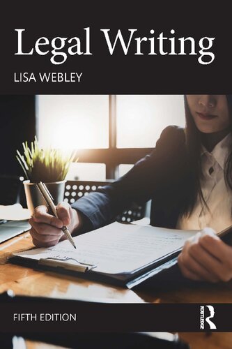 Legal Writing (PDF/EPUB Version)